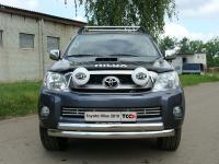 Toyota Hilux (09–) Защита передняя нижняя 75/75 мм