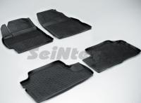 Toyota Corolla (08–/11–) Коврики салона резиновые с высоким бортиком