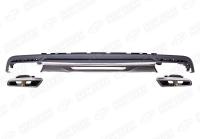 Mercedes-Benz S-Klasse W222 2013 - 2017 Диффузор заднего бампера с насадками 6.5 AMG