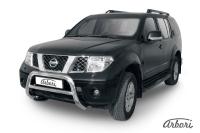 Защита передняя d76 низкая Nissan Pathfinder R51 (05-10)