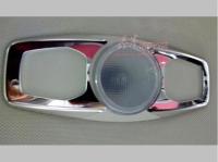 Ford Mondeo, Focus (07-) накладки на плафон салона из нержавеющей стали, комплект 2 шт.