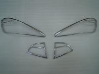 Hyundai ix35 (10–13) Накладки на задние фонари, хром