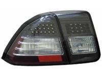 Honda Civic (03-05) 4 дв. седан фонари задние светодиодные карбоновые, комплект 2 шт.