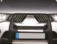 Mitsubishi L200 (06–08) Накладки на решетку радиатора, нерж., 14 частей