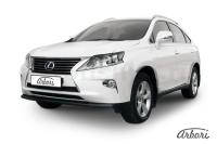 Защита переднего бампера Arbori d57 черная LEXUS RX-350/RX-270 2012-