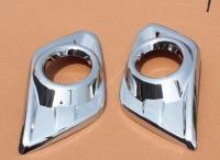 Nissan X-Trail (14–) Окантовка на передние противотуманные фары, хром