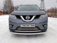 Nissan X-Trail (14–) Защита передняя нижняя (длинная) 60,3 мм