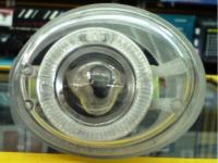 BMW E46 фары передние противотуманные, со светящимися ободками, комплект 2 шт.