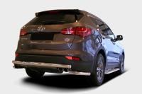 Защита задняя d60,Hyundai Santa Fe 2013-, HYSF.75.1625