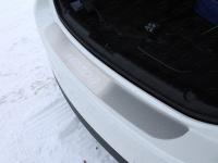 Mazda 6 (15–) Накладка на задний бампер (лист шлифованный надпись Mazda)