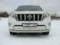 Toyota Land Cruiser Prado (09–/13–) Защита передняя нижняя 76,1/75 мм
