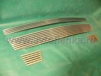 Chevrolet Tahoe (07-) накладки на решетку радиатора и бампера, алюминиевые, комплект 4 шт.