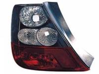 Honda Civic (00-05) 3 дв. хэтчбек Europe фонари задние светодиодные черные, комплект 2 шт.