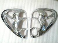 Mitsubishi L200 Triton рамки на задние фонари хромированные, комплект 2 шт.