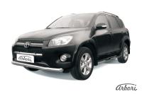 Защита переднего бампера Arbori d76 TOYOTA RAV-4 L 2009-2010