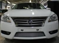 Nissan Sentra (14–16) Защита радиатора, хром