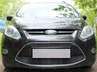 Ford C-Max (10–14) Защита радиатора, чёрная (2 части)