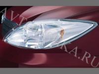 Защита передних фар прозрачная Toyota Camry 2004-2005