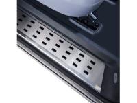 Mercedes Vito 2 (04-) накладка на переднюю внутреннюю пластиковую ступеньку, алюминий, к-кт 2шт.