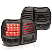 Toyota Land Cruiser 100 фонари задние светодиодные тонированные, дизайн Lexus, комплект лев.+прав.