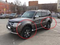 Mitsubishi Pajero 4 (06 – 15) Фендры | расширители арок комплект