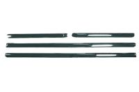 Nissan Qashqai (07-12) хромированные накладки на дверные молдинги, оригинал Nissan