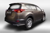 Toyota RAV4 (13–) Защита задняя уголки 42 мм