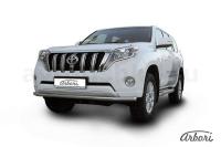 Защита переднего бампера Arbori d57 TOYOTA LAND CRUISER PRADO J150 2014-