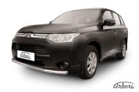 Защита переднего бампера Arbori d57 MITSUBISHI OUTLANDER 2013-2014