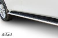 Защита штатного порога Arbori d42 NISSAN PATROL 2012-2014