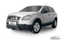 Защита передняя Arbori d57 высокая NISSAN QASHQAI +2 2007-2011