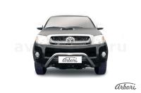 Защита передняя Arbori d57 низкая широкий "мини" TOYOTA HILUX 2008-2011