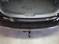 Hyundai Grand Santa Fe (13–) Накладка на задний бампер (лист зеркальный)