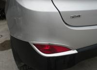 Hyundai ix35 (10–/14–) Накладки на задние противотуманные фонари, пластик, хром.