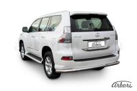 Защита заднего бампера Arbori d76 LEXUS GX-460 2013-