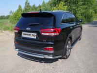Kia Sorento (15–) Защита задняя (уголки) 60,3 мм