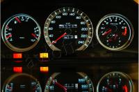 Mercedes W126 S светодиодные шкалы (циферблаты) на панель приборов - дизайн 1