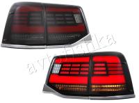 Toyota Land Cruiser J200 (15 – н.в.) задние светодиодные фонари (стоп-сигналы), с бегающими поворотниками