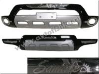 Hyundai Santa Fe (00-06) накладки переднего и заднего бамперов.