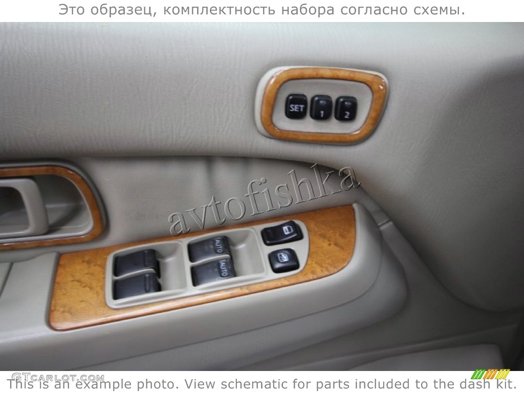 Декоративные накладки салона Infiniti QX4 2001-2003 Rear двери Speaker  Surround Соответствие OEM купить в Москве - Автофишка