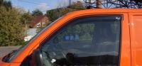 Volkswagen Transporter (03–/10–/15–) Дефлекторы боковых окон, 2 части, дымчатые