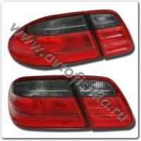 Mercedes E W210 фонари задние красно-тонированные, комплект лев.+ прав.