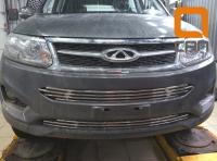 Chery Tiggo (12–15) Решетка переднего бампера d12