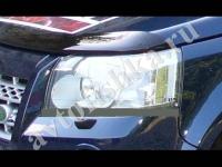 Защита передних фар прозрачная Land Rover Freelander 2007-