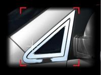 Hyundai H-1 Grand Starex (2008-) передние угловые хромированные накладки окон пластиковые, комплект 4 шт.