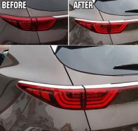 Kia Sportage (16–) Накладки на задние фонари, 4 части, ABS пластик, хром