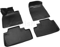 Lexus RX (16–) Коврики салона (полиуретан), чёрные (3D)