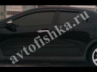 Дефлекторы боковых окон EGR 4 части темные Honda Civic хэтчбек 2006-2011