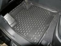 Hyundai Santa Fe (12–/15–) Коврики в салон, 4 шт. (полиуретан), чёрные