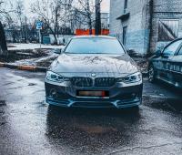 BMW 3 серия (11-16)  F30 Сплиттер переднего бампера Sport,Luxury